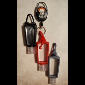 Pennywise Badge Clip And Sanitizer Holder